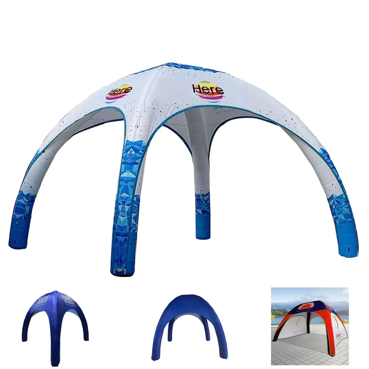 AirDome Inflatable Tent 10'x10' 1