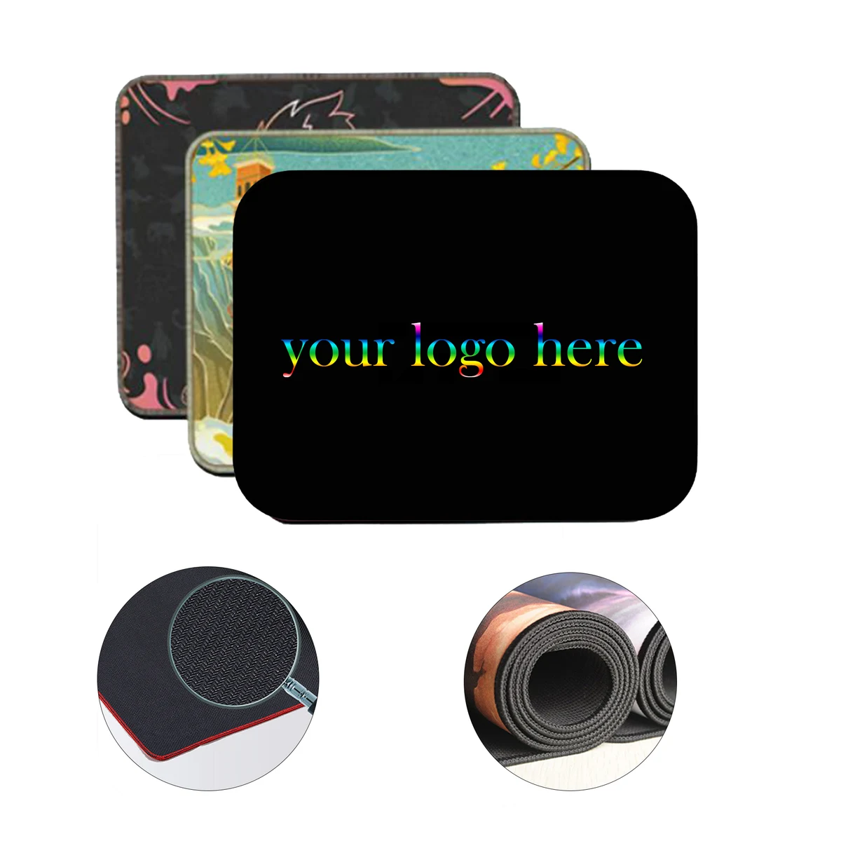 MOQ:50pcs Custom Mouse Pad 1