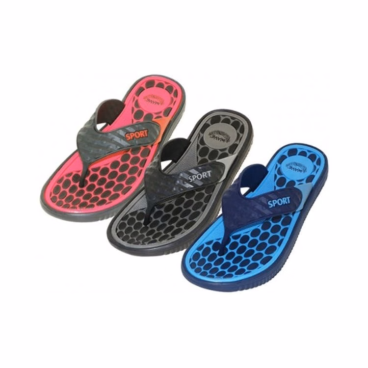 Men's Sport Flip Flops - 3 Colors Sizes 7-12