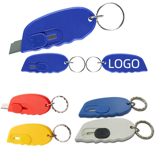 Retractable Letter Openers W/ Ring 1
