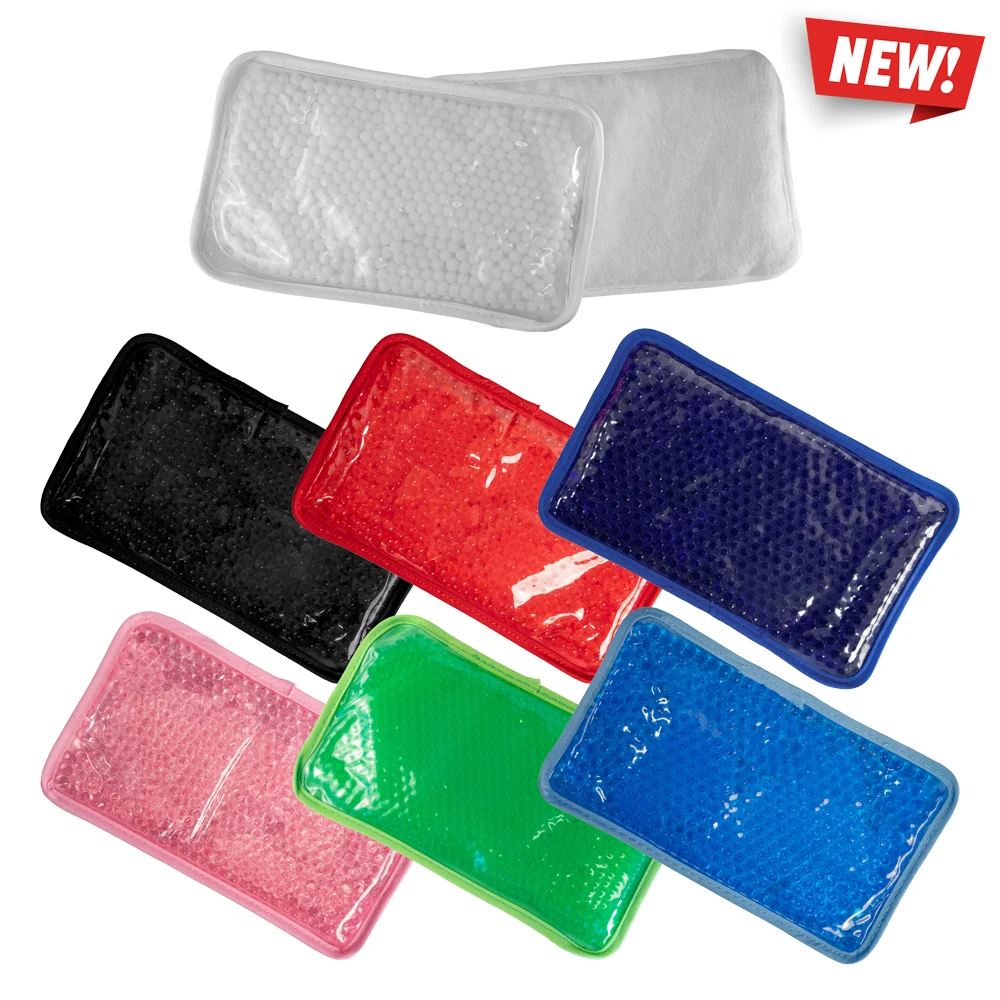 Rectangle Plush Gel Beads Hot/Cold Pack 1