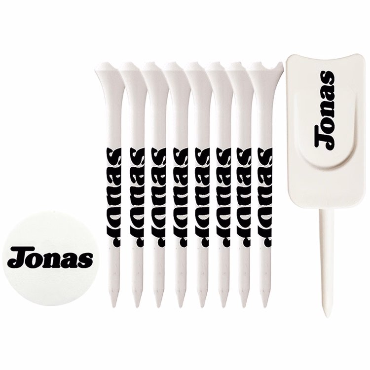 8 Performance Tees 2 3/4", 1 Ball Marker, 1 Single Prong Plastic