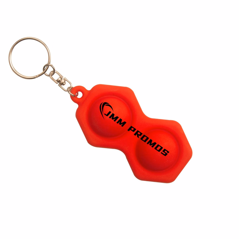 Mini Pop Fidget Keychain Toy