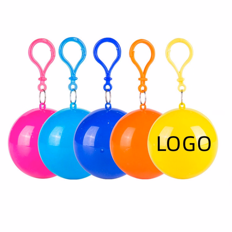 Disposable Keychain Raincoat MOQ 100PCS