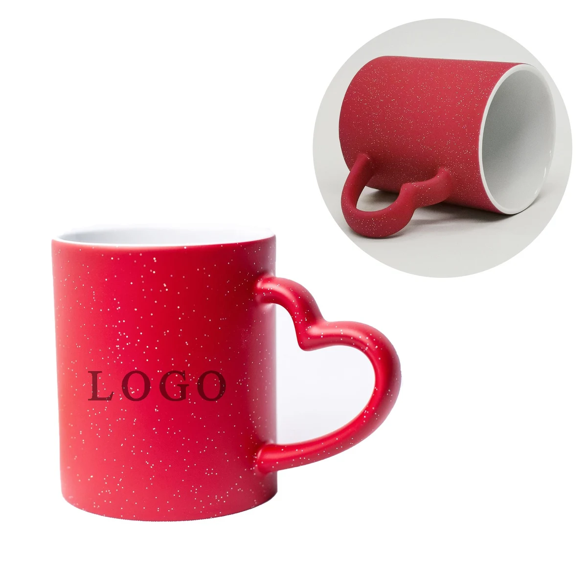 Sparkling Heat Sensitive Coffee Mug 1