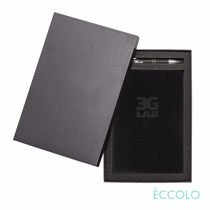 Eccolo® Solo Journal/Clicker Pen Gift Set - (M)