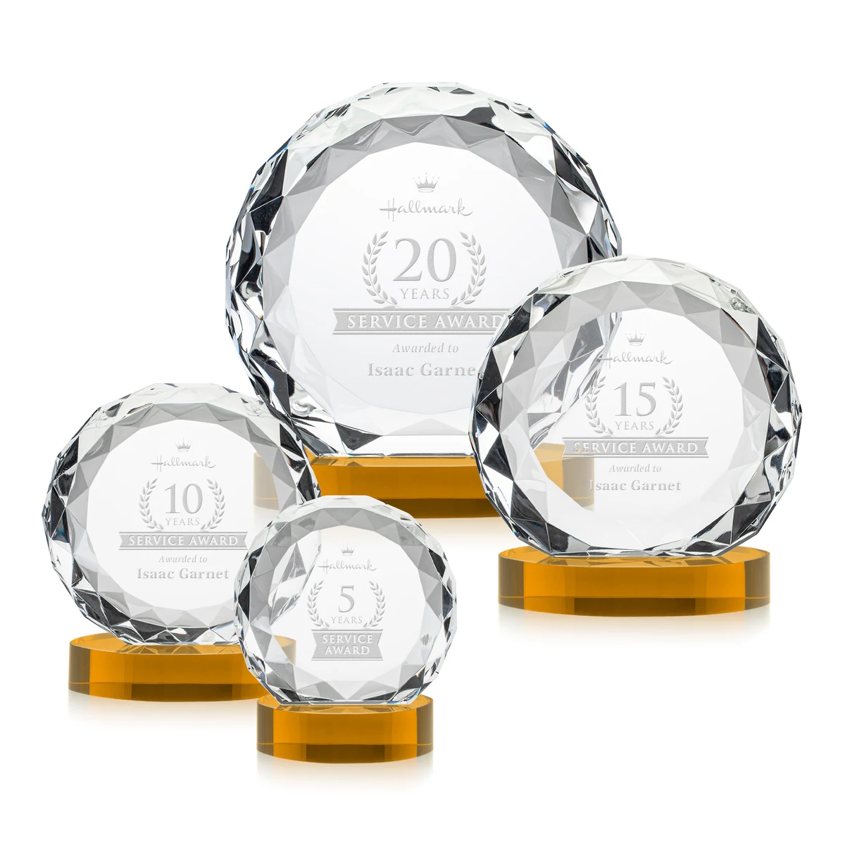 Seville Award on Alberton Base - Amber 1