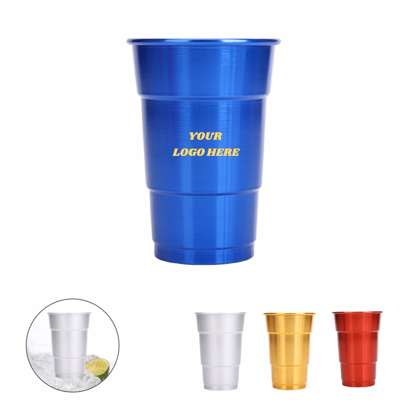 MOQ 50pcs Oxidized Aluminum Drinkware