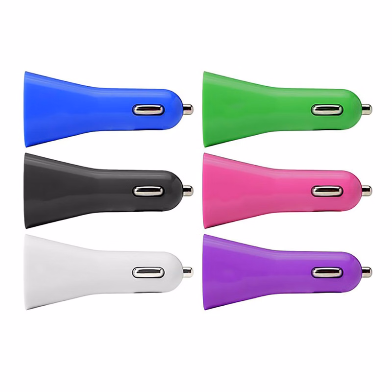 Dual Port USB Fast Car Charger Adapter