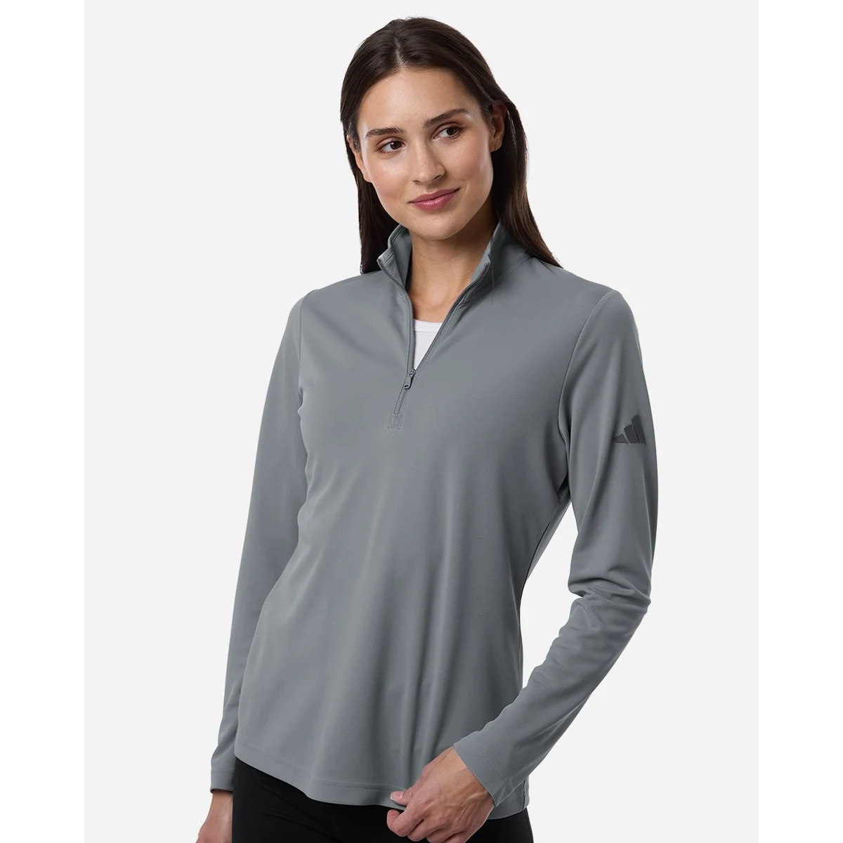 Women's Lightweight Quarter-Zip Pullover - A400, custom hoodie or sweatshirt with logo imprint 1