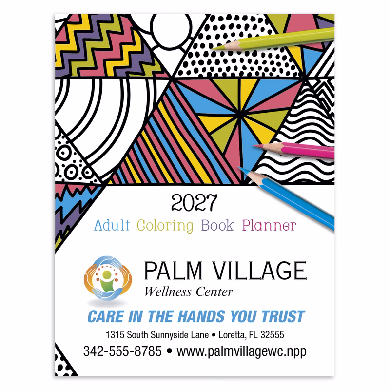 Good Value™ Adult Coloring Book Planner