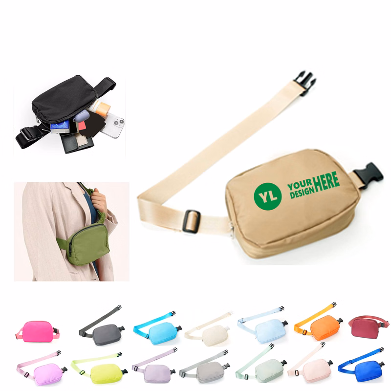 Skin-Friendly Large Capacity Fanny Pack Customized Logo