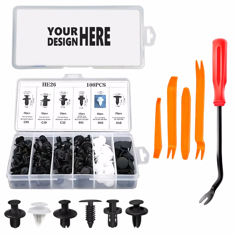 Car Trim Clip Remover Kit