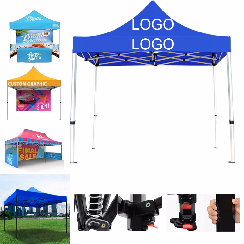 Tent 10x10 Full Color Pop Up Portable Outdoor Canopy Tent