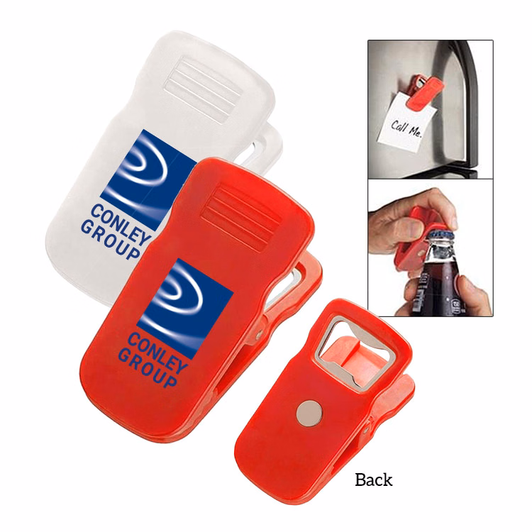 Magnet Chip Clip w/ Bottle Opener