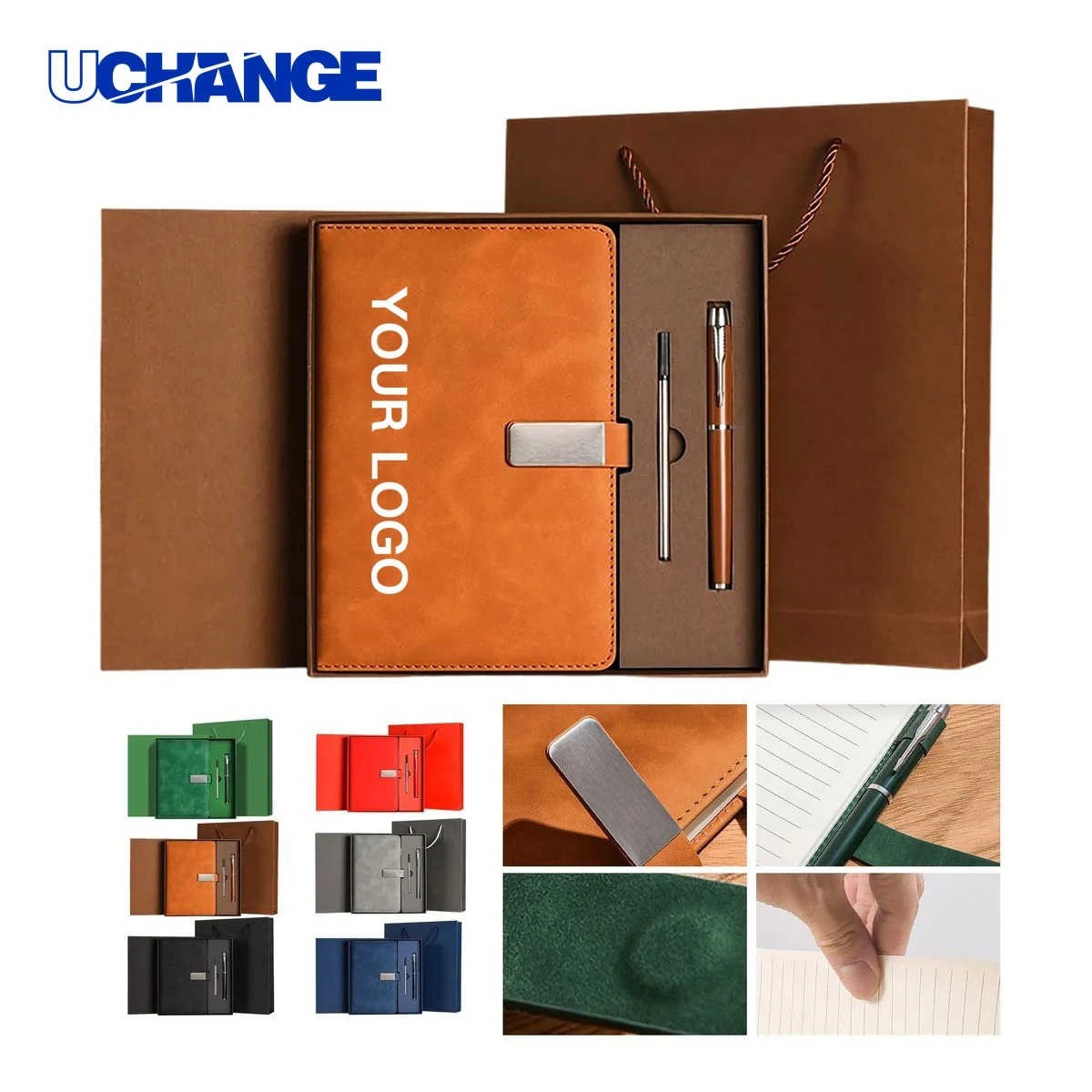 Debossed Office Gift Set Kit for Employee Recognition 1