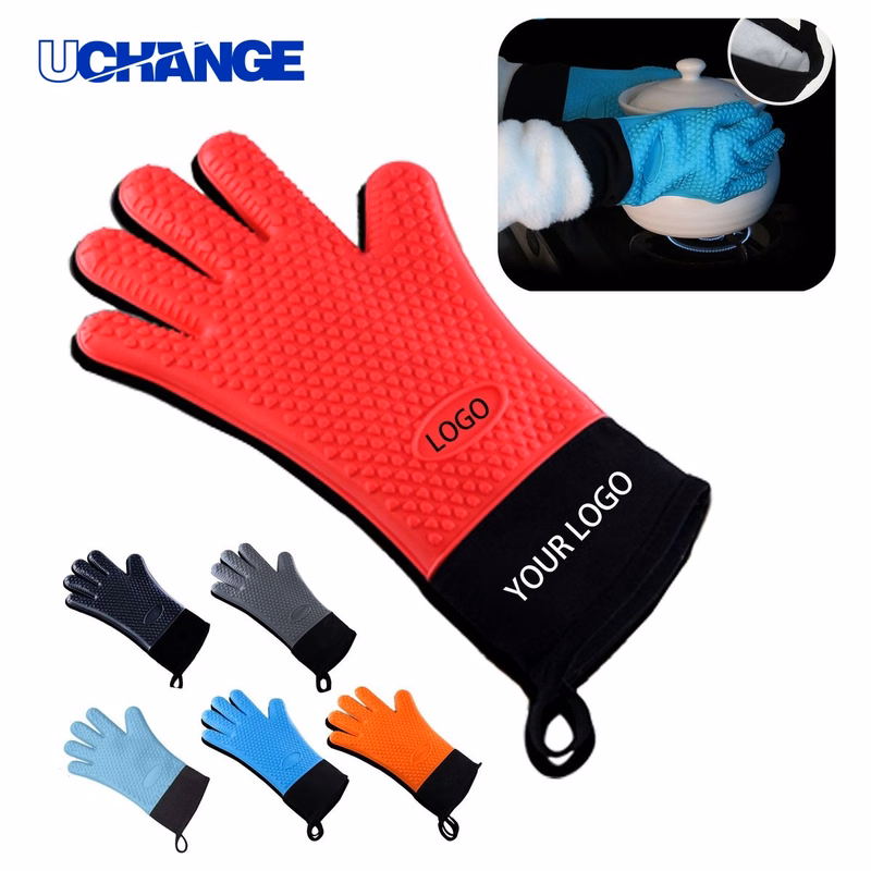 Waterproof Oven Mitts Heat Resistant Gloves