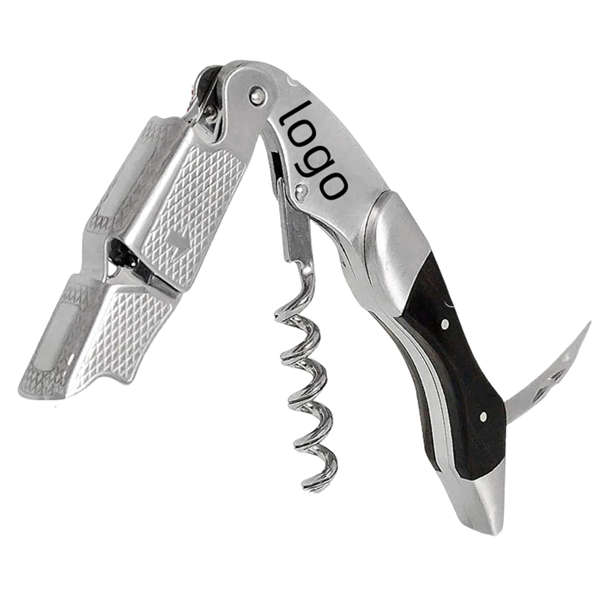 3-in-1 Foldable Wine and Beer Bottle Opener with Knife 1