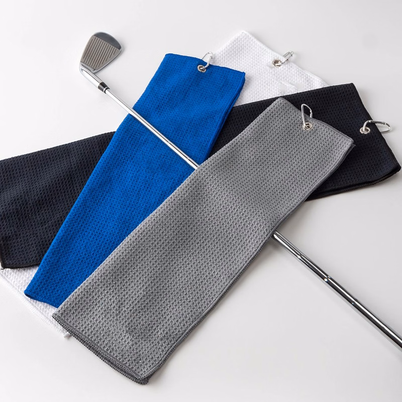 Tri-fold Golf Towel 24" L x 16" W