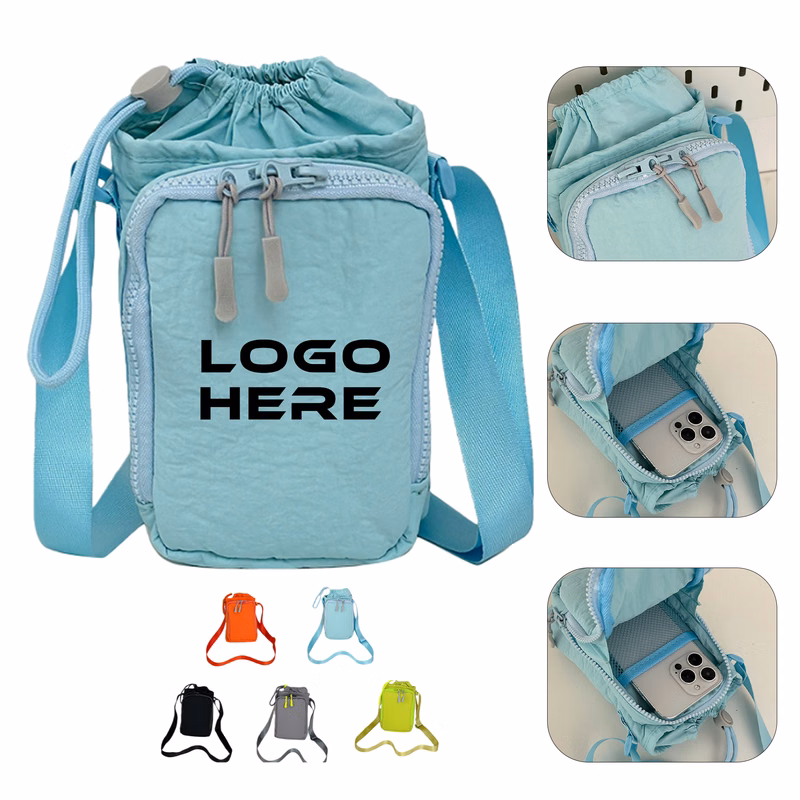 Water Bottle Holder Crossbody Bag