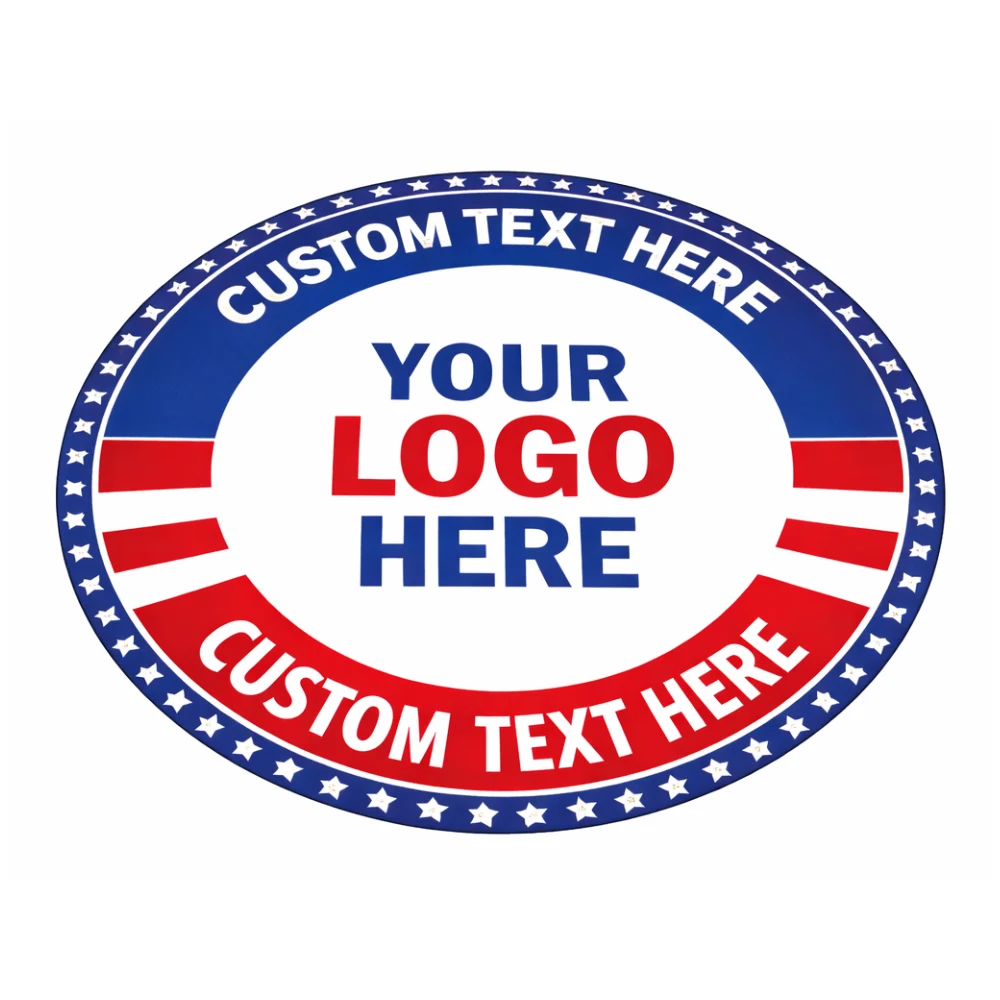 Floor Decal 2'x2' Indoor/Outdoor 1