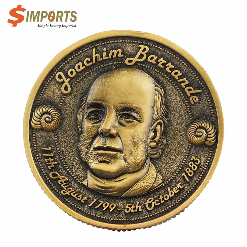 Zinc Alloy Made Plating Coins (Simports)