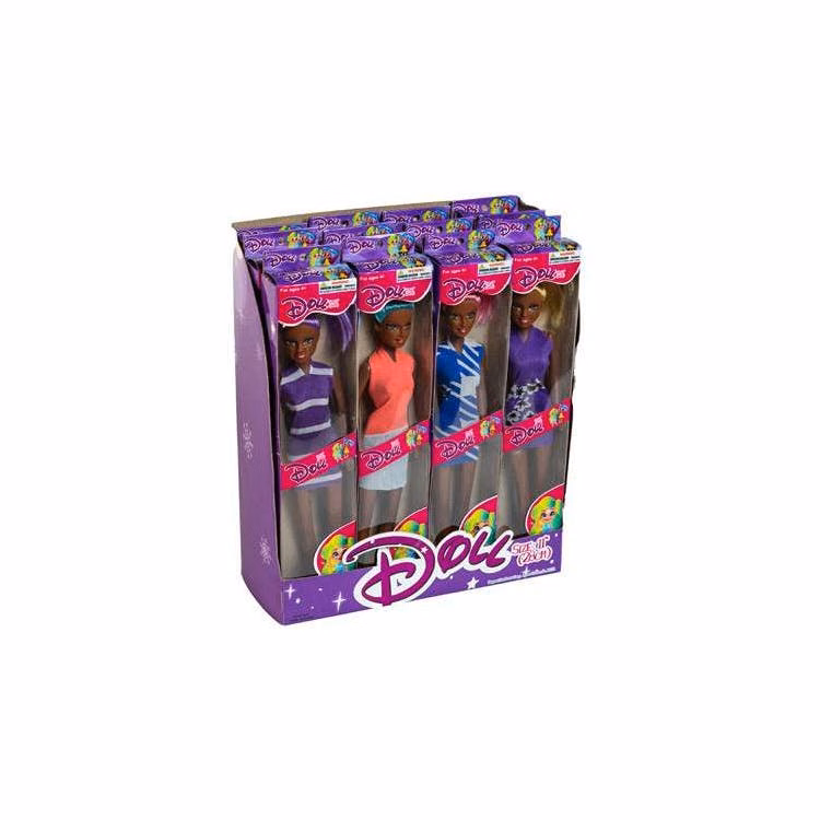 Hair Color Dolls Assorted - 11"
