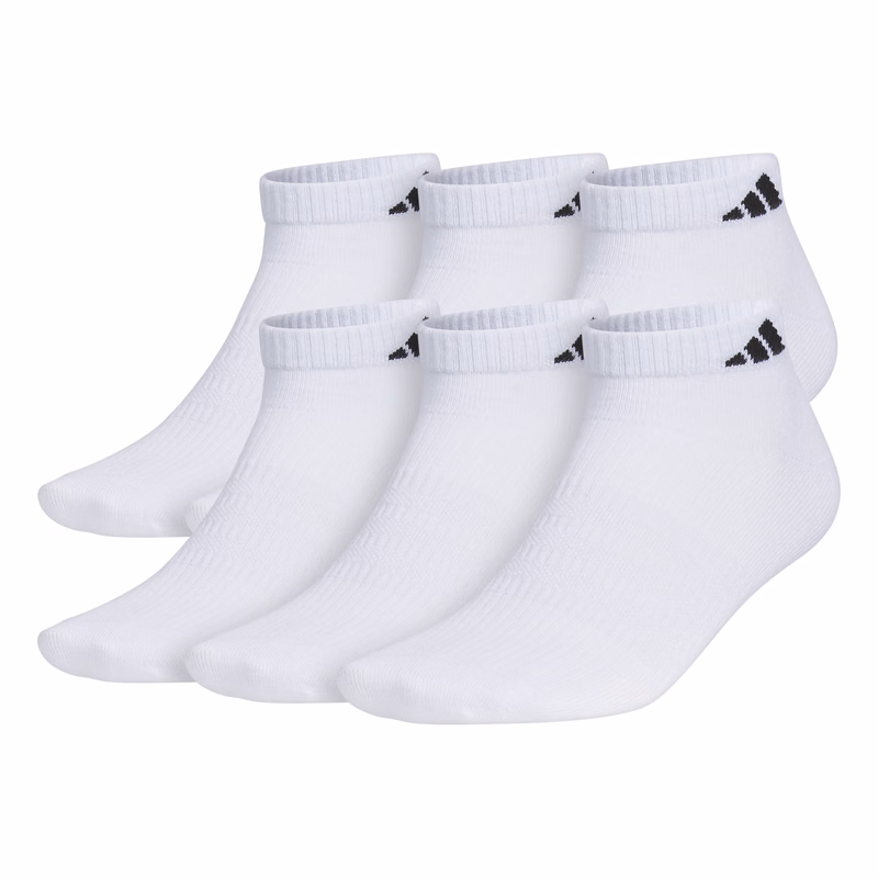 Adidas Men's Superlite 3.0 6-Pack Low Cut Sock