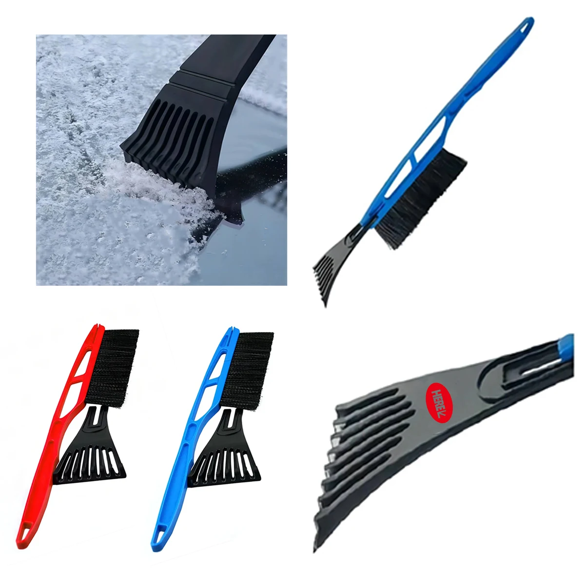 Efficient 2 in 1 Ice Scraper / Brush 1