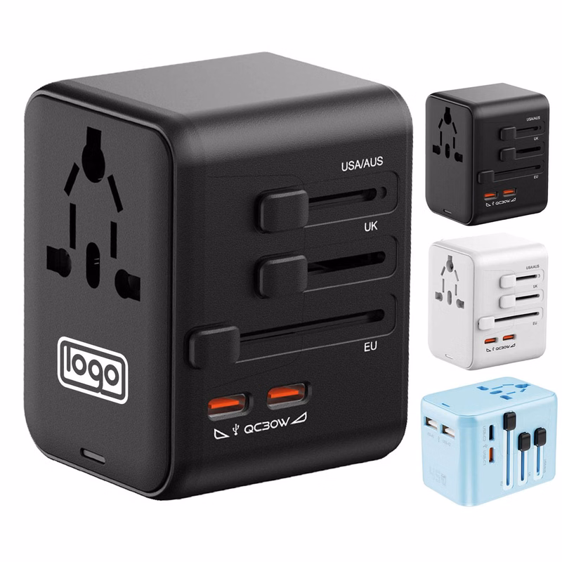 Universal GaN Fast Charging Travel Adapter-Worldwide Use