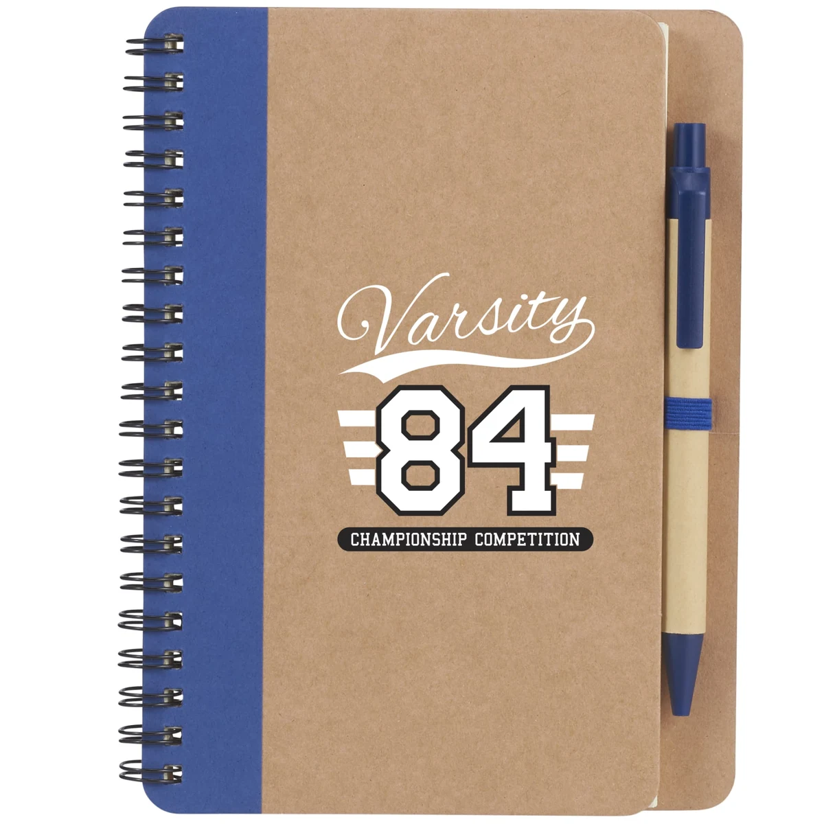 FSC® Mix 5" x 7" Eco Spiral Notebook with Pen 1