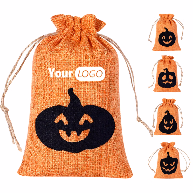 Halloween Pumpkin Candy Bag