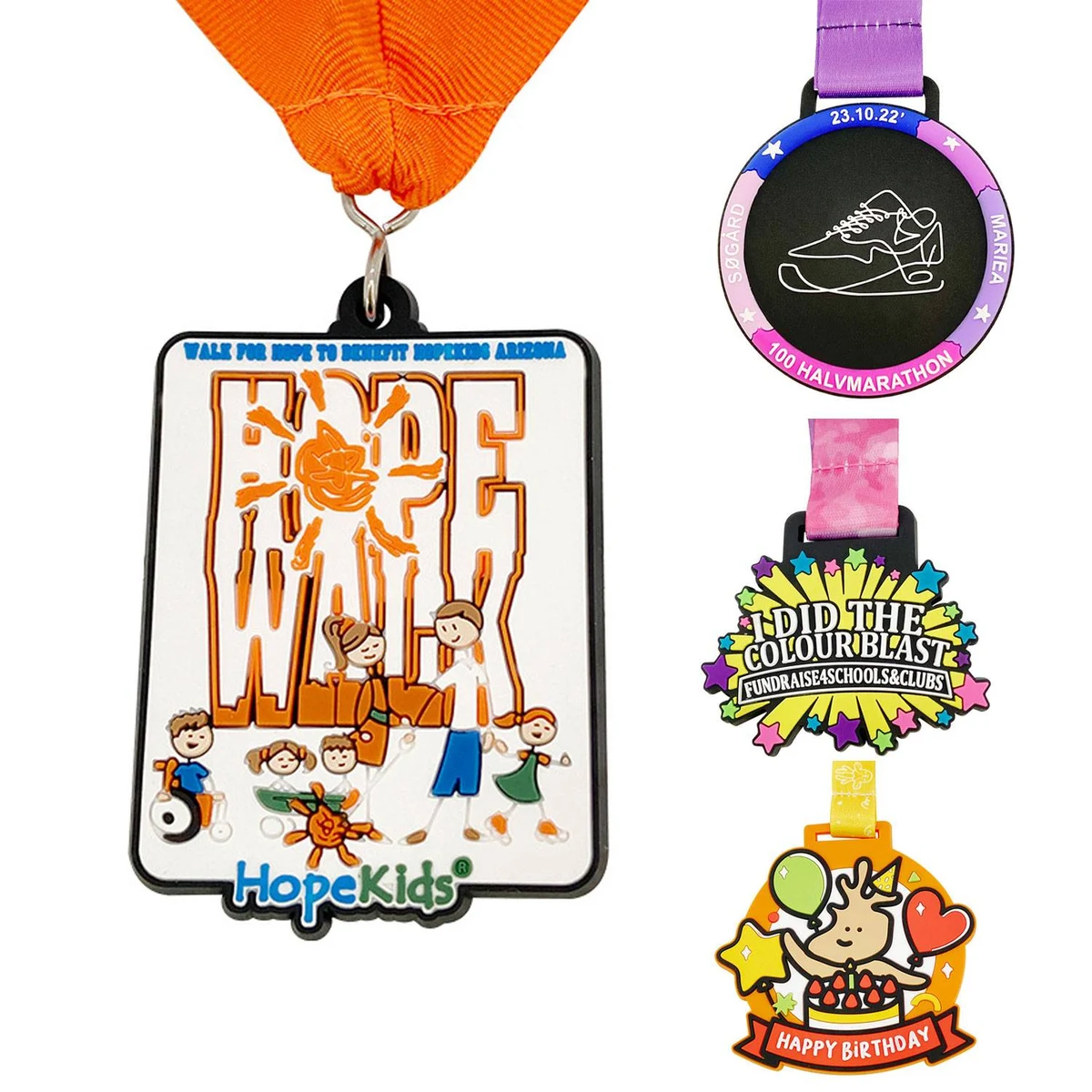 Custom PVC Medals and Medallions 1