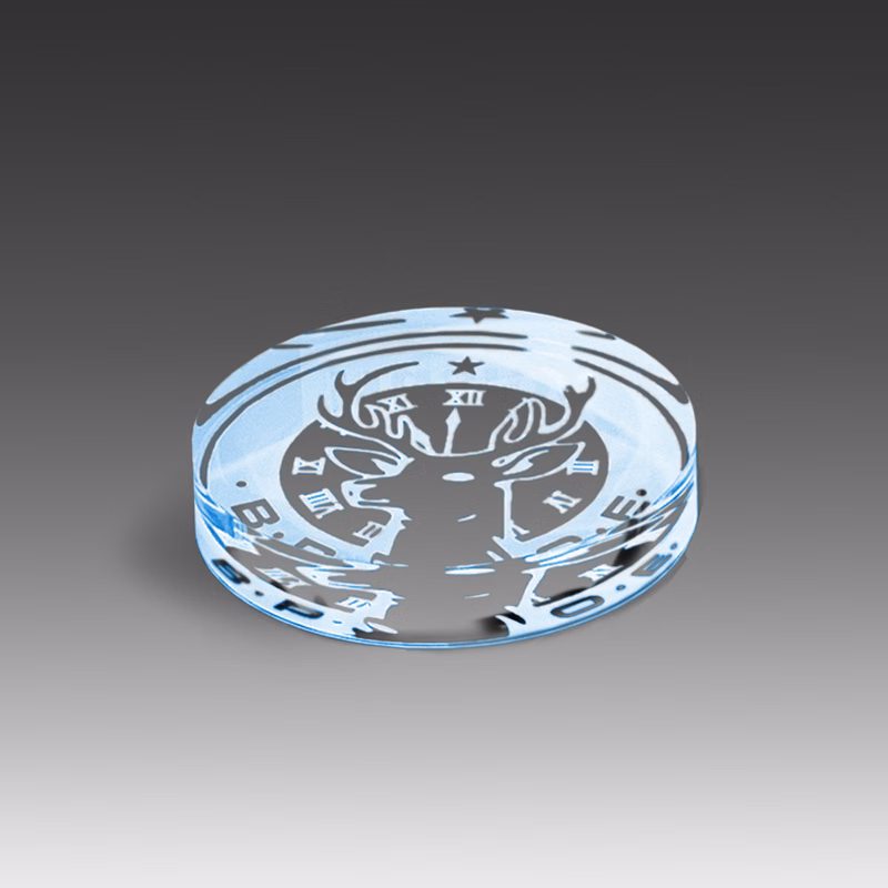 5" Circle Paperweight