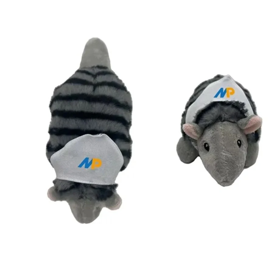 8" Armadillo Extra Soft Stuffed Toy with Bandanna 1