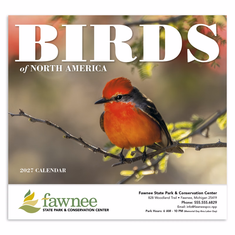 Good Value™ Birds of North America - Stapled Calendar