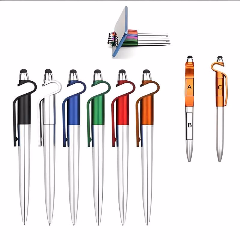 3-In-1 Stylus Ballpoint Pen W/ Phone Holder