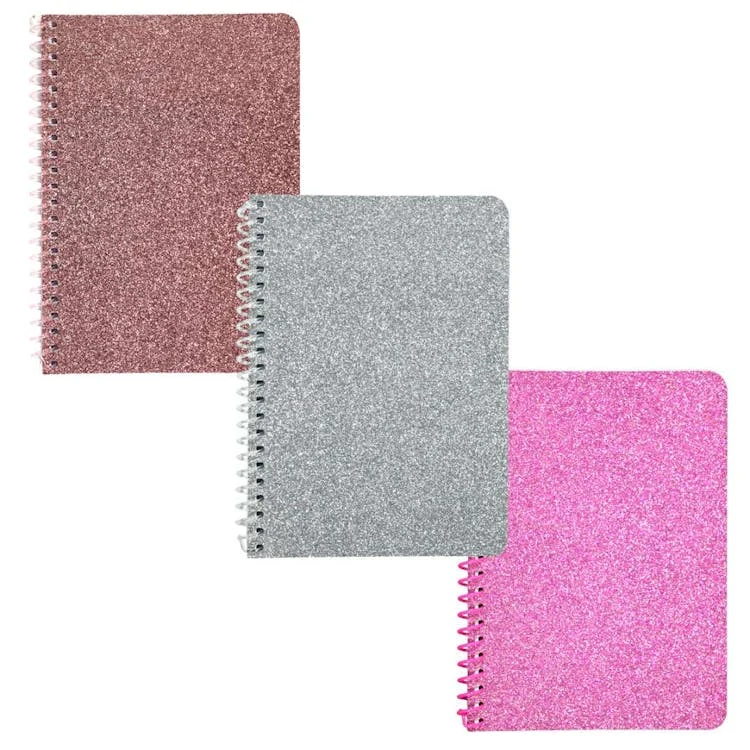 Personal Glitter Notebooks Assorted 1