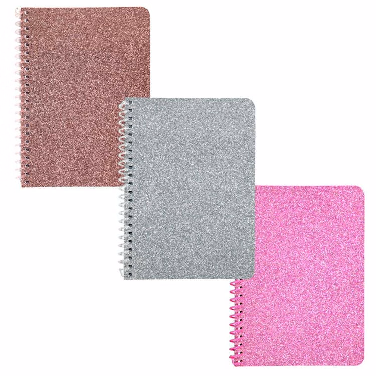 Personal Glitter Notebooks Assorted