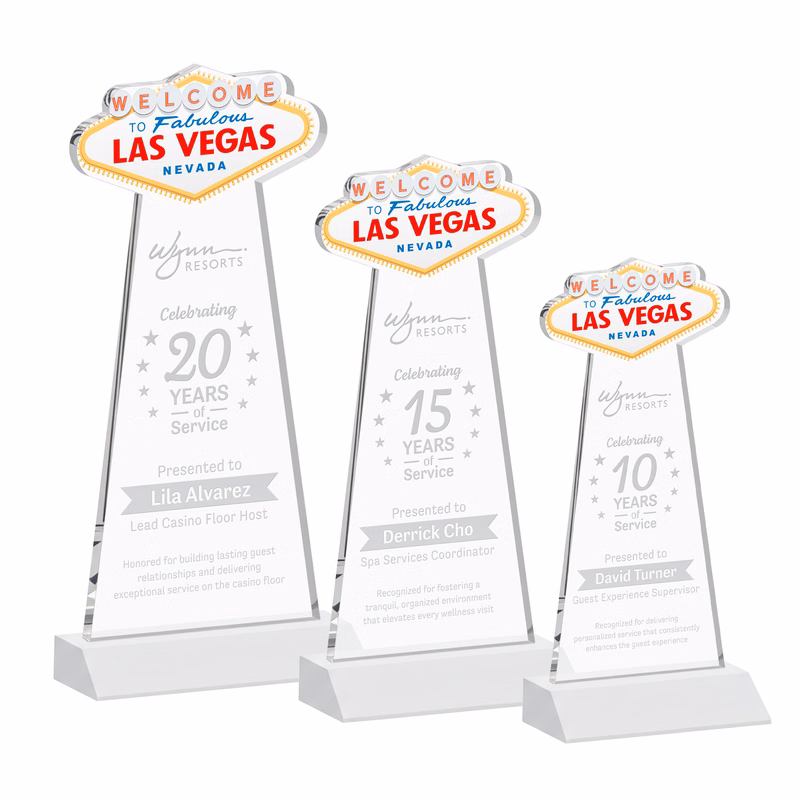 Las Vegas Award - White
