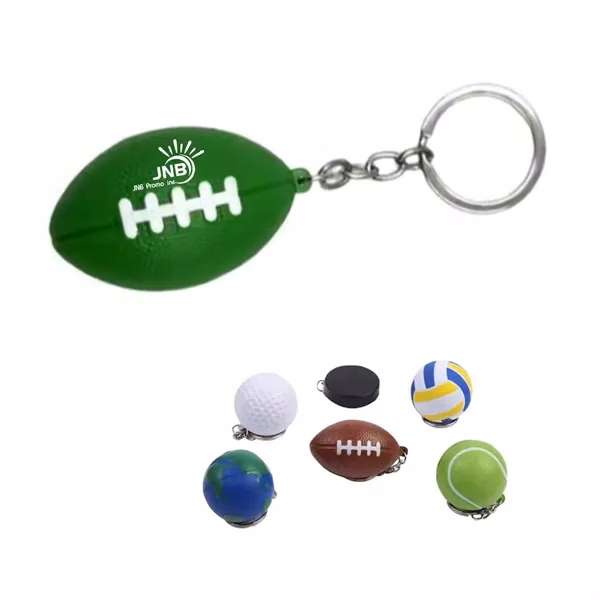 Personalized Stress Reliever Key Chains
