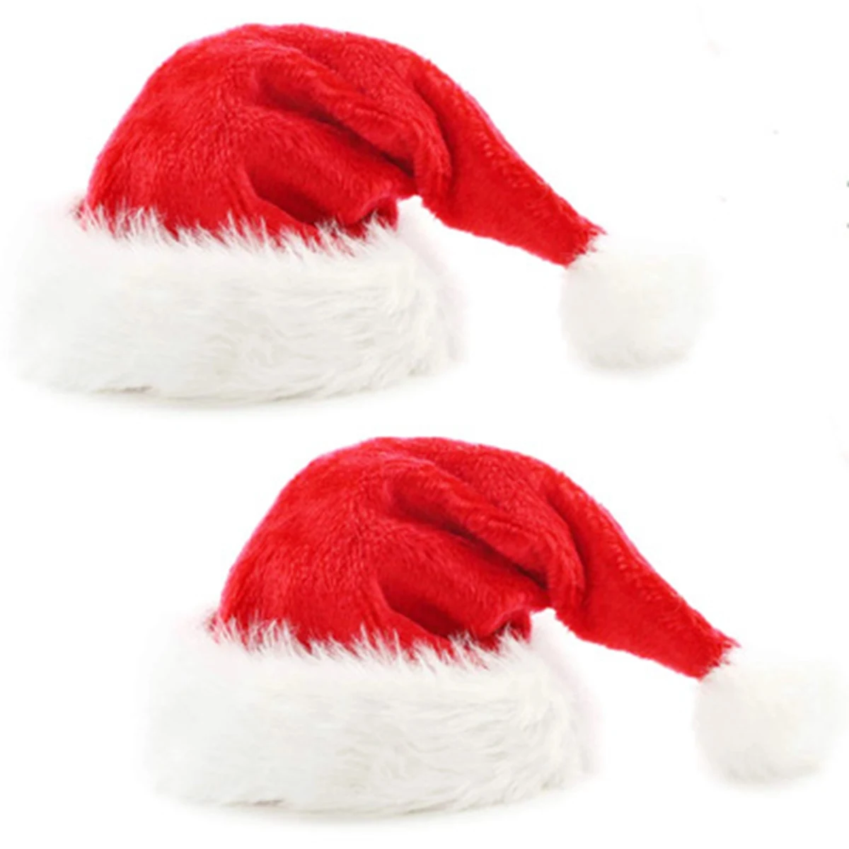Children's velvet warm Christmas hat 1