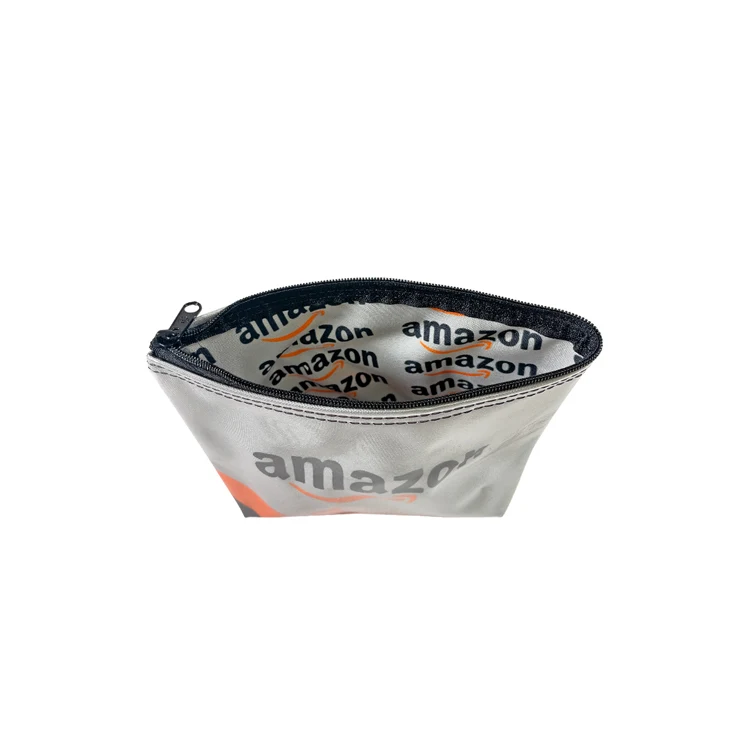 Small Sublimated Lined & Clear Exterior Pouch w/ Gusset 1