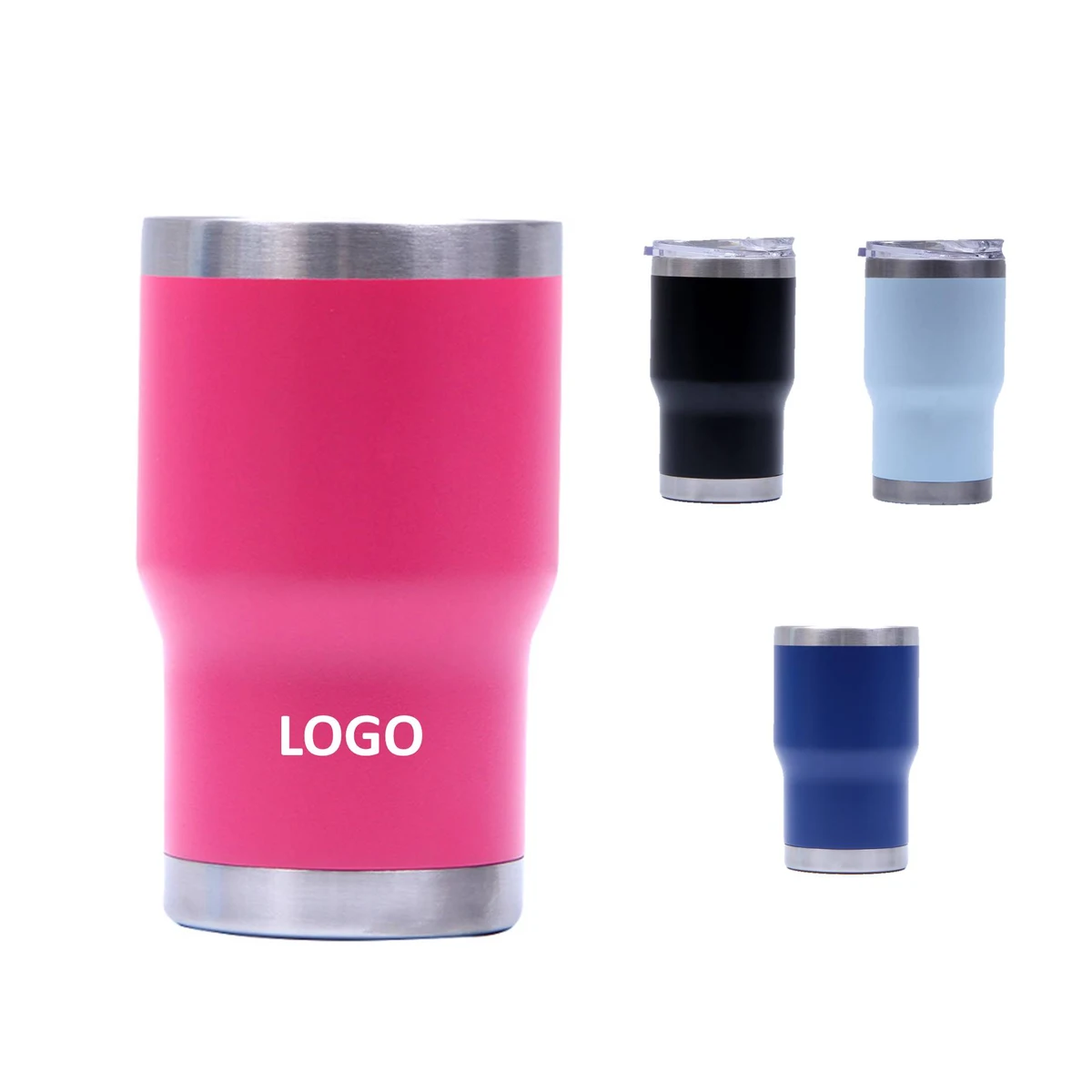 14oz Stainless Steel Vacuum Car Tumbler 1