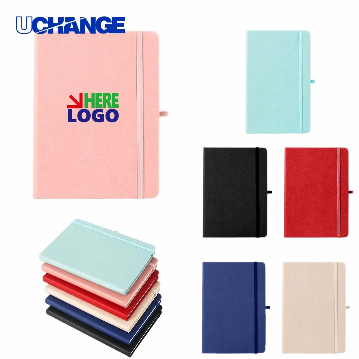 A5 Soft Journal Hardcover Notebook with Elastic Strap 1