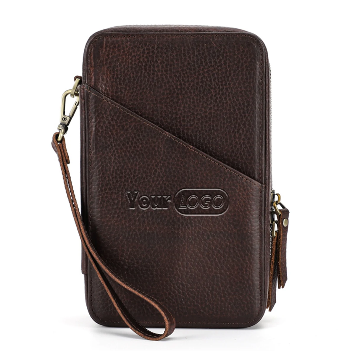Leather Waterproof anti-seismic Phone Storage box Handbag 1