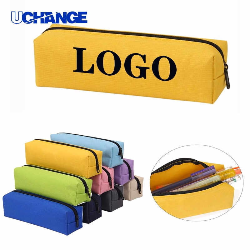 Solid Color Stationery Storage Bag