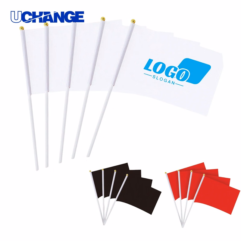 Polyester Hand Waving Flags Set