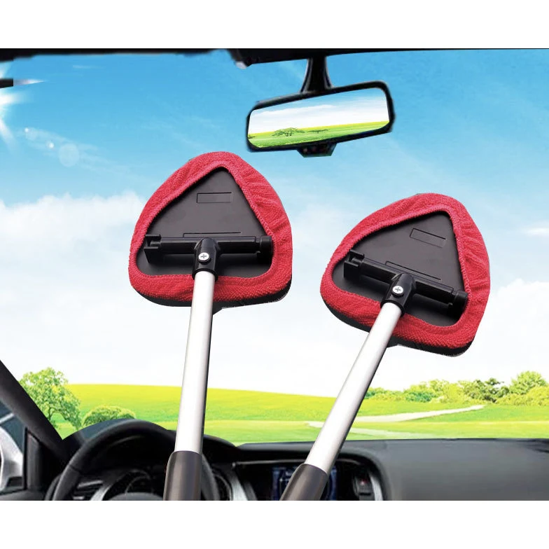 Windshield Wiper Cleaner with Extendable Long-Reach Handle 1