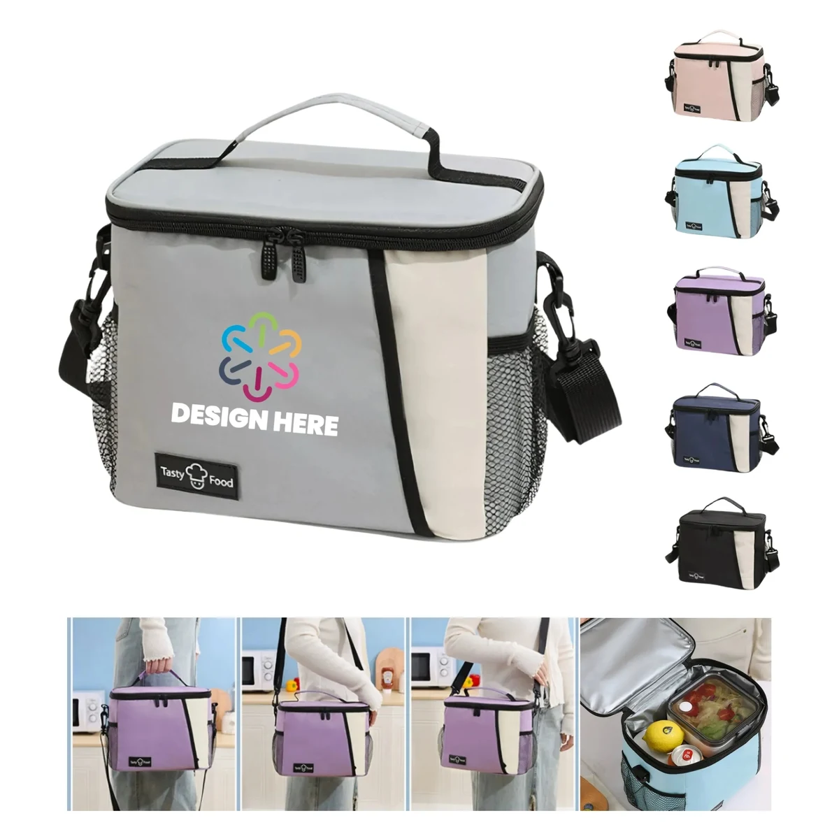 Full Color Insulated Tote Bag Waterproof 1